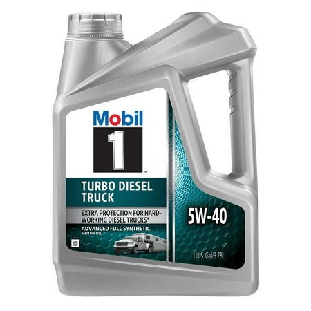 Mobil 1 Turbo Diesel Truck 5W40 Synthetic Motor Oil - 1 Gallon Jug