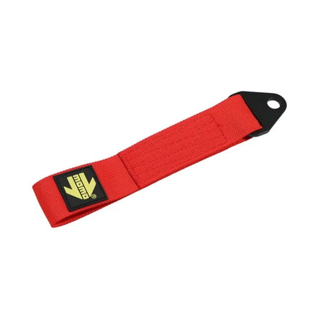 Momo Tow Strap w/ Loop - Bolt-On - Red
