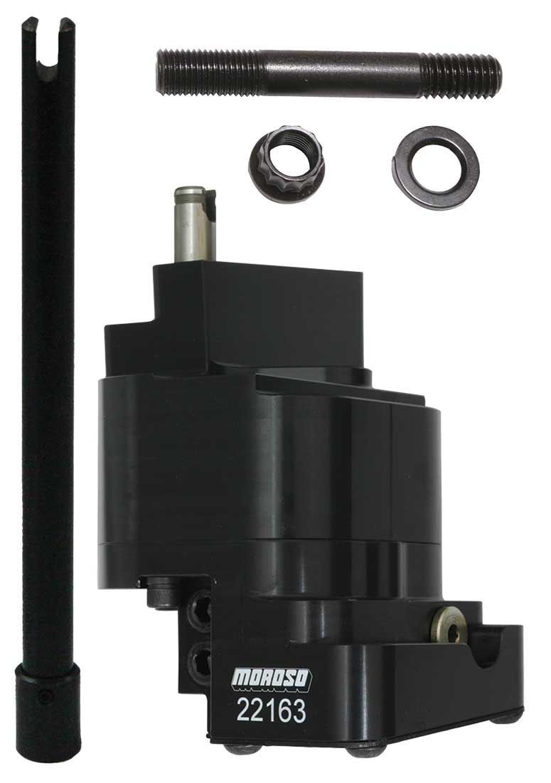 Moroso High Volume Oil Pump w/ Pickup - Raised Camshaft - 8 in Deep Pan - Big Block Chevy