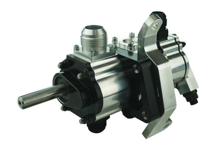 Moroso Tri-Lobe 3 Stage Dry Sump Oil Pump - 1.200 in Pressure / 1.700 in Scavenge Stages - Passenger Side - GM LS-Series
