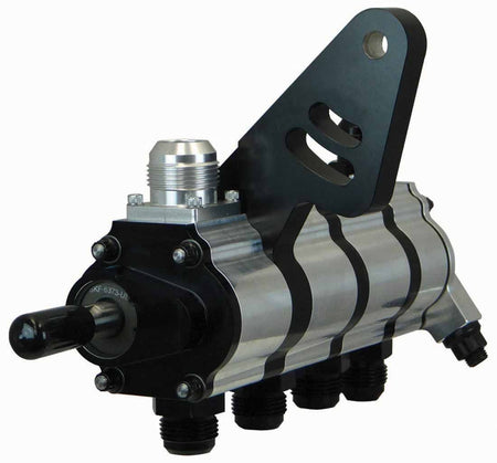 Moroso Tri-Lobe 4 Stage Dry Sump Oil Pump - 1.200 in Pressure / 1.700 in Scavenge Stages - Passenger Side
