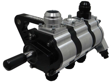 Moroso Tri-Lobe 3 Stage Dry Sump Oil Pump - 1.200 in Pressure / 1.700 in Scavenge Stages - Driver Side