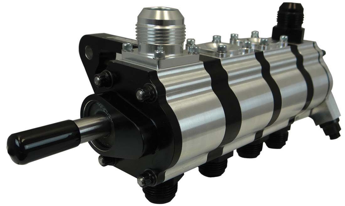 Moroso Tri-Lobe 4 Stage Dry Sump Oil Pump - 1.200 in Pressure / 1.700 in Scavenge Stages - Driver Side