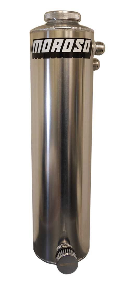 Moroso Sprint Car Dry Sump Oil Tank - 8 Qt - 24 in Tall - 6 in Diameter