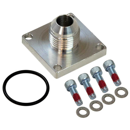Moroso 8 AN Male Oil Pump Fitting - Natural - Moroso External Oil Pumps