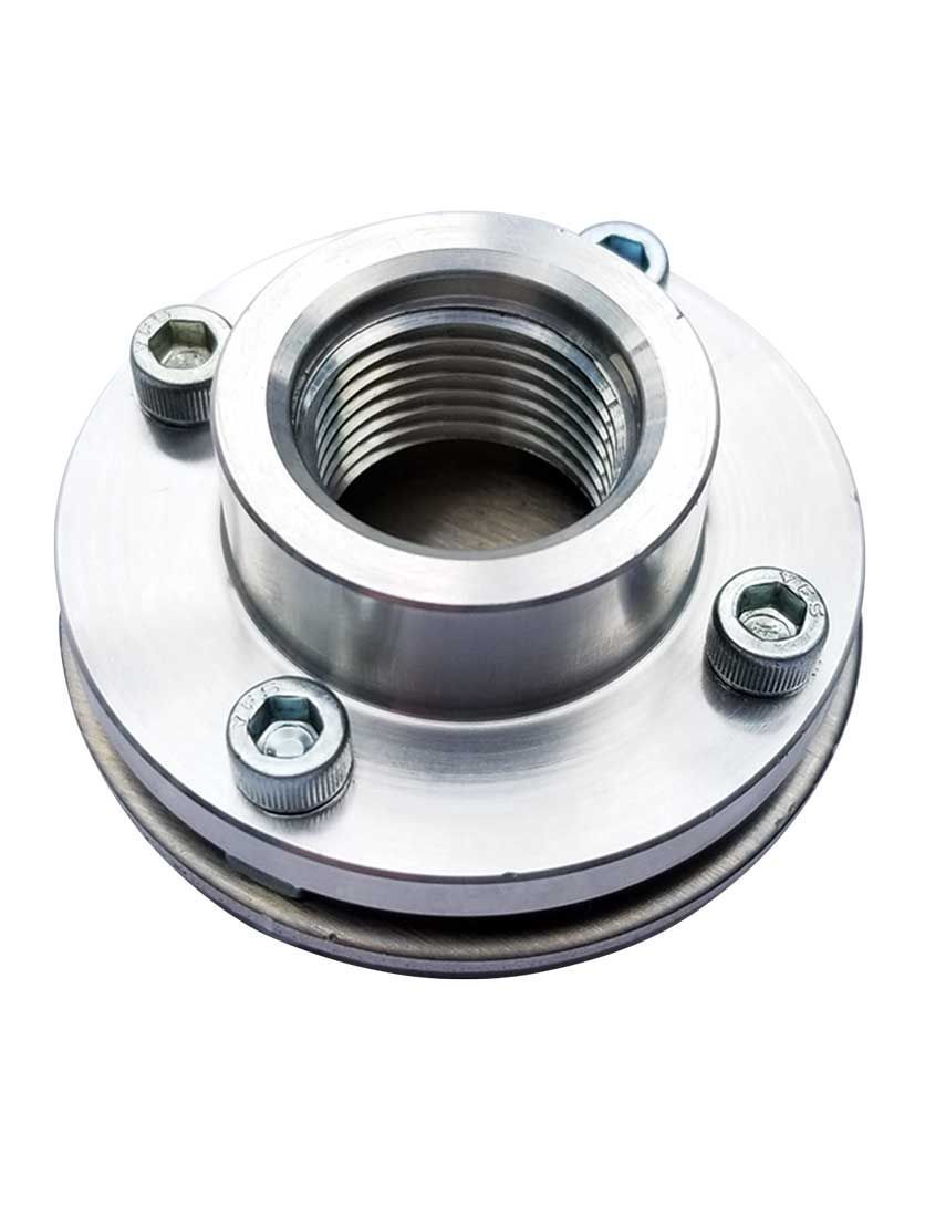 Moroso Valve Cover Baffle - Bolt-On - 8 AN - 1.937 in OD