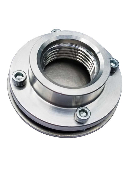 Moroso Valve Cover Baffle - Bolt-On - 12 AN - 2.25 in OD