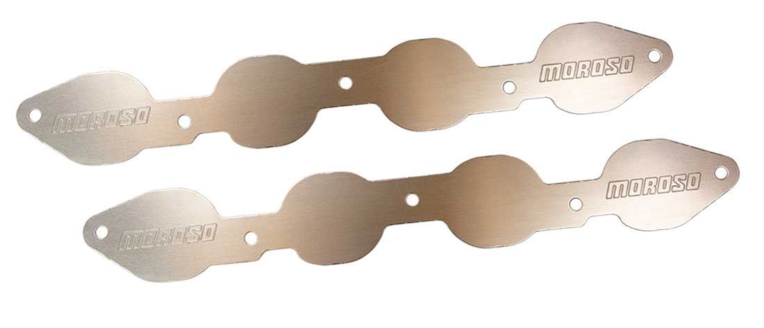 Moroso Aluminum Exhaust Port Blockoff - GM GenV LT-Series (Pair)