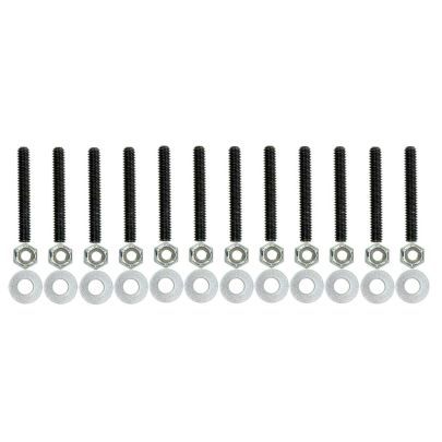 Moroso Valve Cover Stud Kit - 1/4-20 in Thread - 1.75 in Long - Small Block Ford (Set of 12)