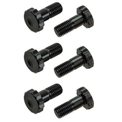 Moroso Flywheel Bolt Kit - 11 mm x 1.50 Thread - 12 Point Head - Black Oxide - GM LS-Series (Set of 6)