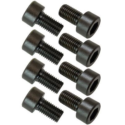 Moroso Flywheel Bolt Kit - 11 mm x 1.50 Thread - Allen Head - Black Oxide - GM LT-Series (Set of 8)
