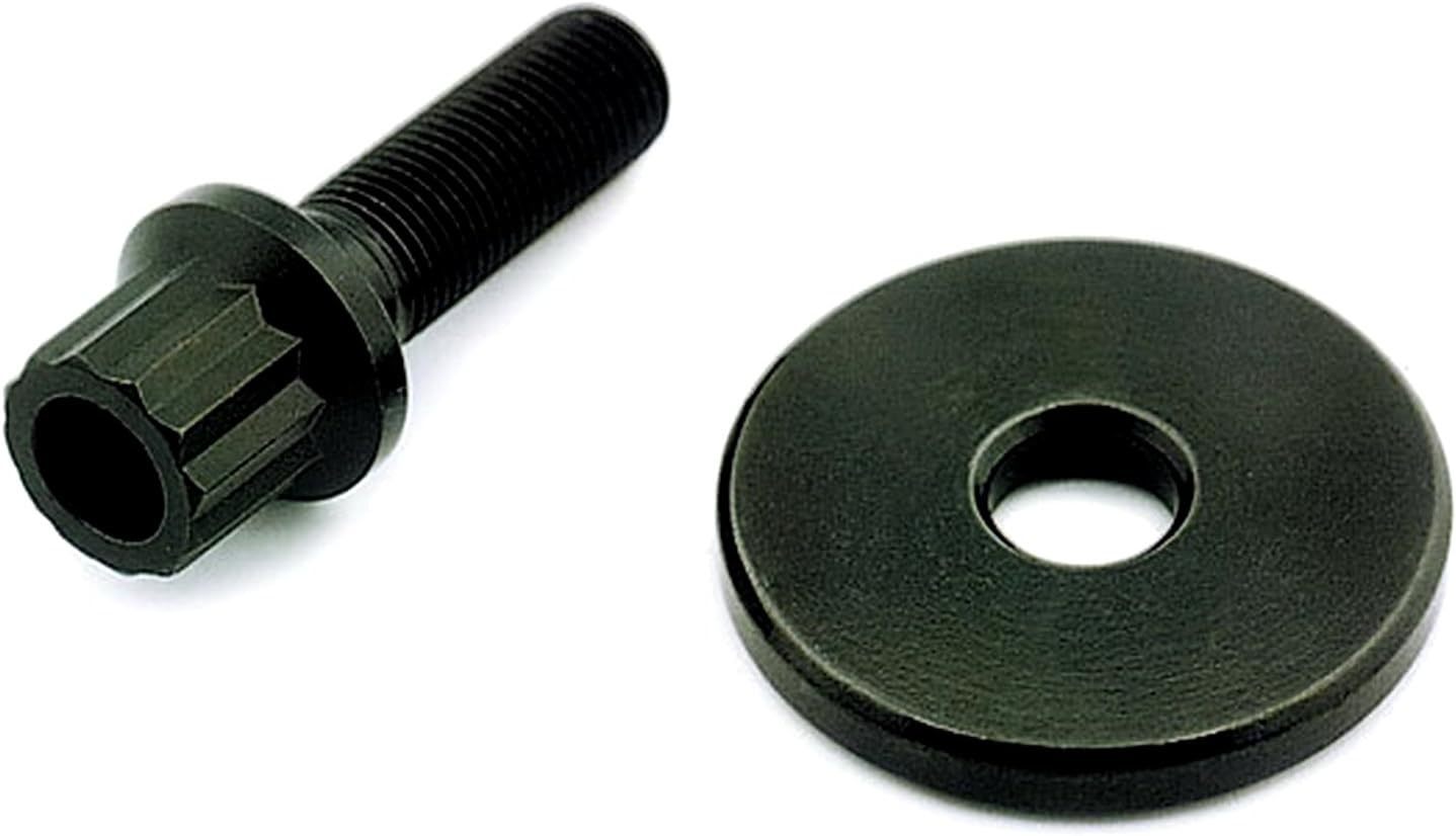 Moroso Harmonic Balancer Bolt - 7/16-20 in Thread - 1.688 in Long - Black Oxide - Small Block Chevy