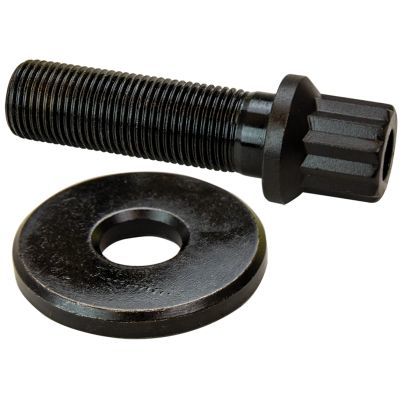 Moroso Harmonic Balancer Bolt - 5/8-18 in Thread - 2.038 in Long - 24 mm 12 Point Head - Small Block Ford / Big Block Ford