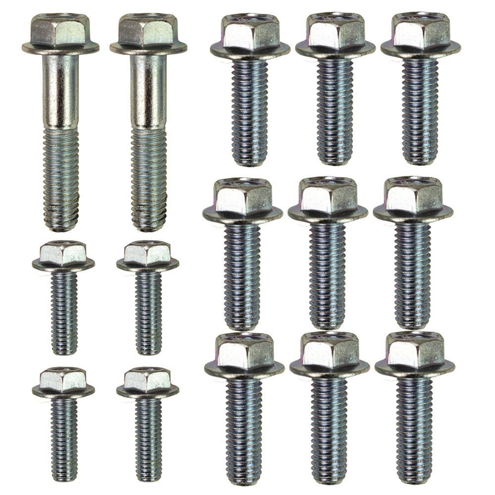 Moroso Oil Pan Bolt Kit - Hex Head - Zinc - Mazda Miata 2005-15