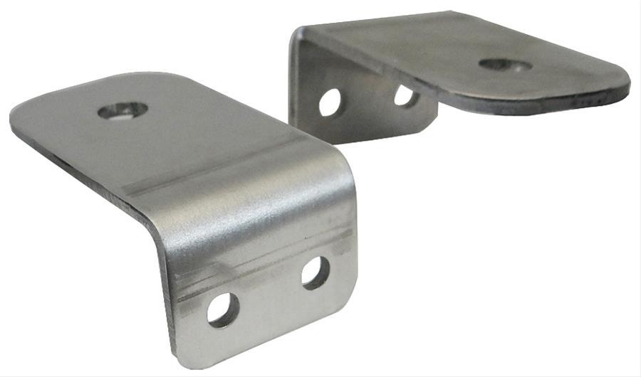 Moroso Stainless Hood Pin Mount Accessory Bracket (Pair)