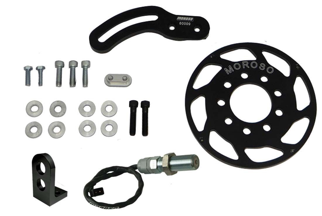 Moroso Ultra Series Crank Trigger Kit - 7 in or Smaller Balancer - Small Block Chevy