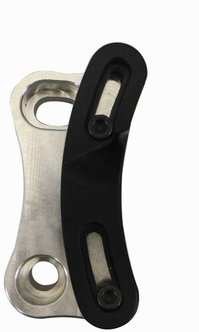 Moroso Adjustable Timing Pointer - Black - 6.125 to 6.25 in OD Balancer - 10 O'Clock Position - Small Block Ford