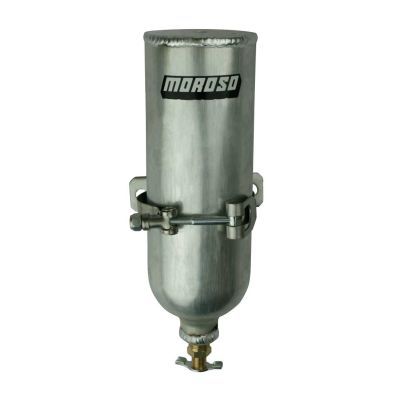 Moroso Radiator Overflow Tank - 9 in Tall - 3 in Diameter - 1/2 in OD Tube