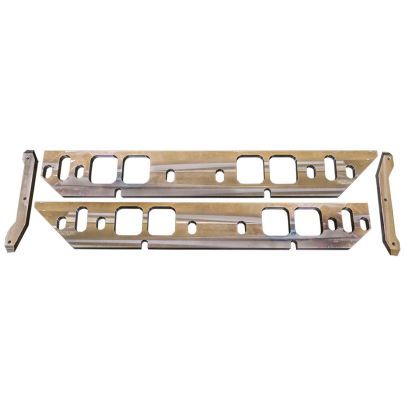 Moroso Aluminum Intake Manifold Spacer Kit - Oval Port - Tall Deck - Big Block Chevy
