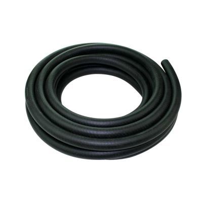 Moroso Rubber Fuel Hose - 1/2 in ID - 25 ft - Black