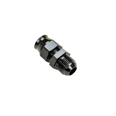 Moroso 10 AN Male to 5/8 in Tubing Straight Tube End Fitting - Black