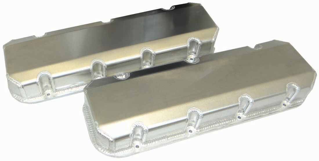 Moroso 3 in Aluminum Fabricated Valve Cover Set - Big Block Chevy (Pair)