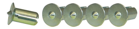Moroso Transfer Stud Punch Kit - Zinc - 7/16 in Quick Turn Fasteners (Set of 5)