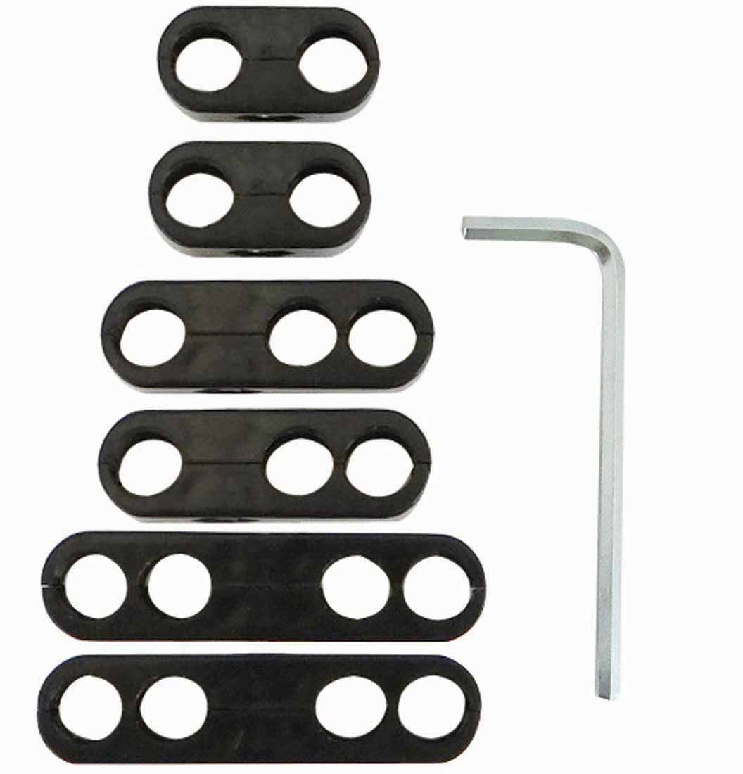 Moroso Spark Plug Wire Loom - 8.65 mm - Black