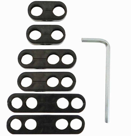 Moroso Spark Plug Wire Loom - 8.65 mm - Black