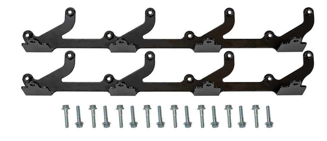 Moroso Coil Pack Style Ignition Coil Bracket - Black - Big Block Chevy (Pair)