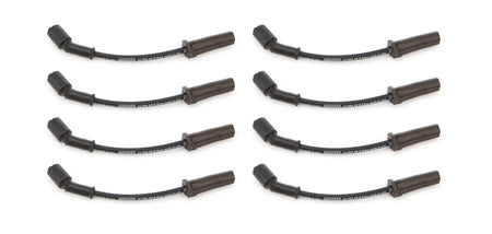 Moroso Ultra 40 Spiral Core 8.5 mm Spark Plug Wire Set - Black - Straight Plug Boots - GM LS / LT-Series 73745
