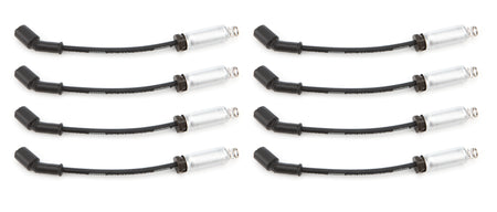 Moroso Ultra 40 Spiral Core 8.5 mm Spark Plug Wire Set - Black - Straight Plug Boots - GM LS / LT-Series 73746