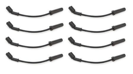 Moroso Ultra 40 Spiral Core 8.5 mm Spark Plug Wire Set - Black - Straight Plug Boots - GM LS / LT-Series 73747
