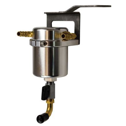 Moroso Air-Oil Separator - GM LS-Series - Polished - GM Fullsize Truck 2014-19