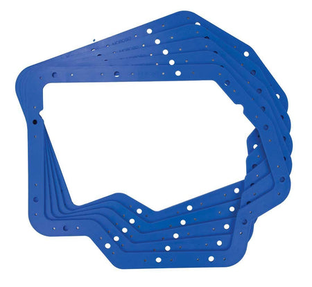 Moroso Perm-Align Transmission Pan Gasket - 3/16 in Thick - Rubber / Steel - TH400 (Set of 5)