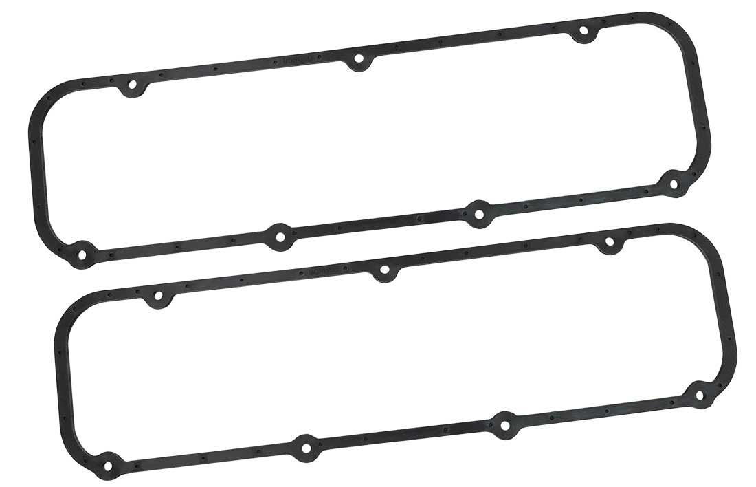 Moroso Valve Cover Gasket - 0.188 in Thick - Steel Core Rubber - Big Block Ford - (Set of 20)