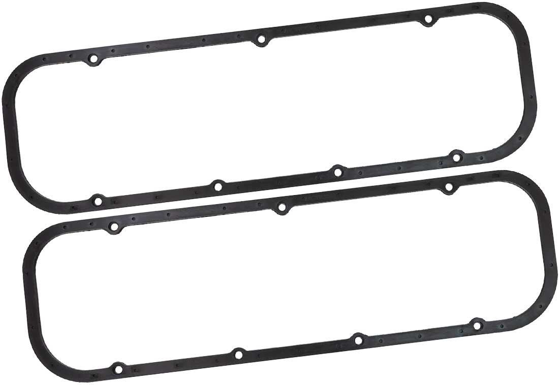 Moroso Valve Cover Gasket - 0.188 in Thick - Steel Core Rubber - Big Block Chevy - (Set of 20)
