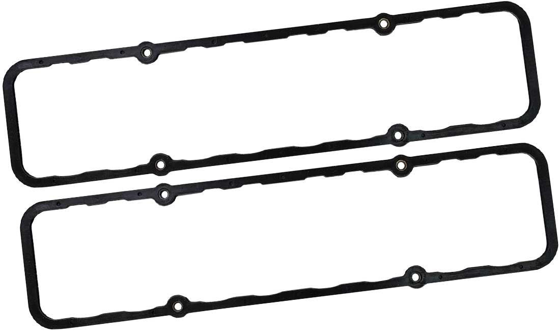 Moroso Valve Cover Gasket - 0.188 in Thick - Steel Core Rubber - Small Block Chevy - (Set of 20)
