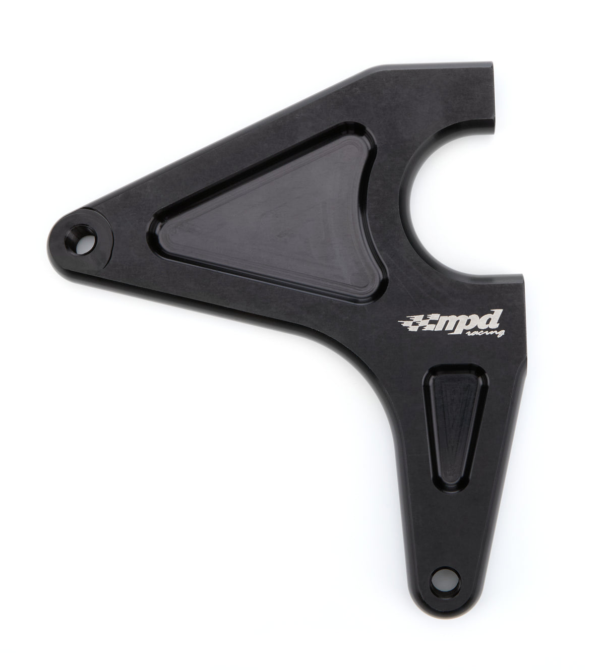 MPD Sprint Car Steering Arm - Right Side - 1/2 in Tie Rod Centerline - Black