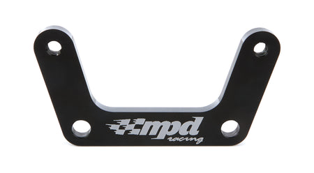 MPD Front Brake Caliper Bracket - Black - 5-1/4 in Lug Mount Calipers - Sprint Car Spindles