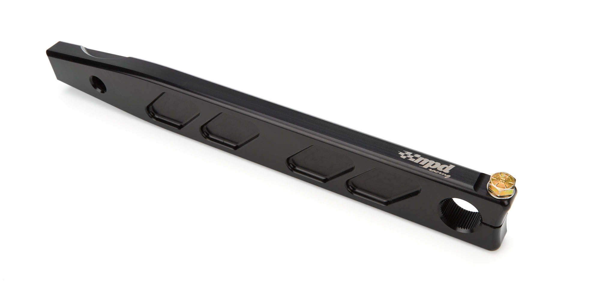 MPD Midget Aluminum Rear Torsion Arm - Left Side - 33 in Setback - Black