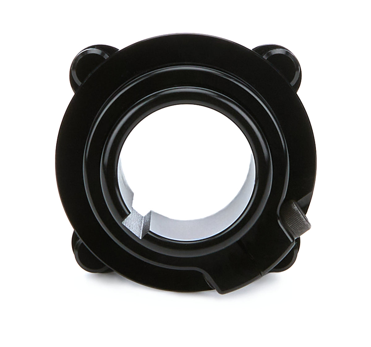 MPD 1-3/8 in Axle Sprocket Carrier - 7/16 in Mounting Holes - Quarter Midget - Black