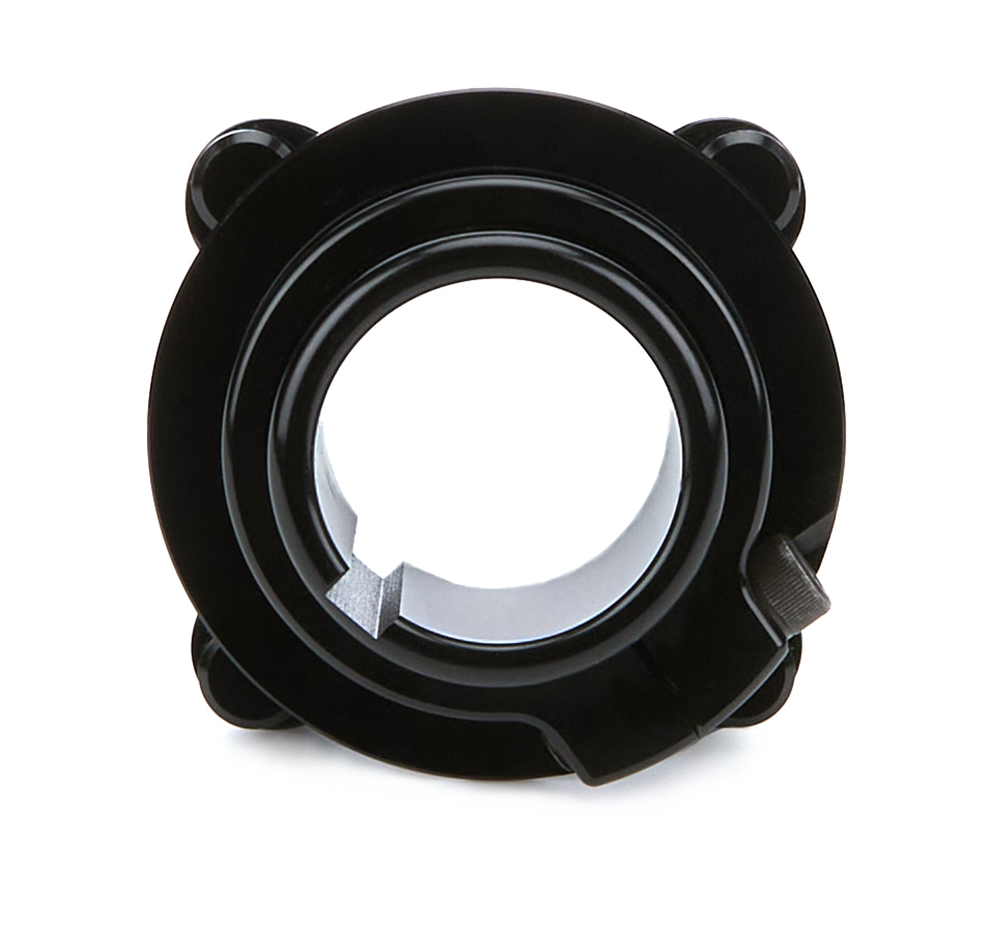 MPD 1-3/8 in Axle Sprocket Carrier - 7/16 in Mounting Holes - Quarter Midget - Black