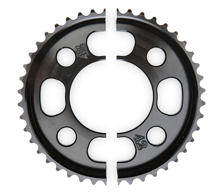 MPD 42 Tooth Quarter Midget Axle Sprocket - 2.75 in Bolt Pattern - Black