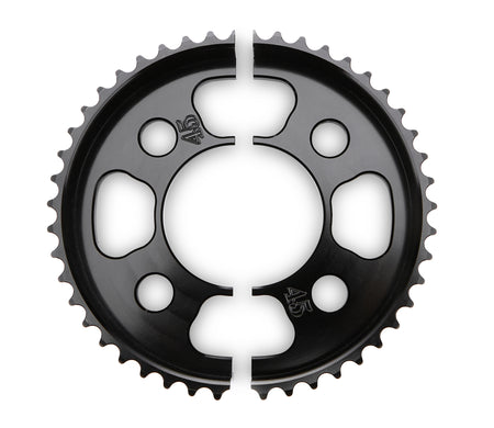 MPD 45 Tooth Quarter Midget Axle Sprocket - 2.75 in Bolt Pattern - Black