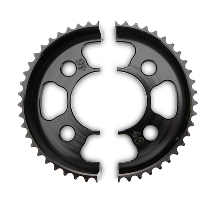 MPD 46 Tooth Quarter Midget Axle Sprocket - 2.75 in Bolt Pattern - Black