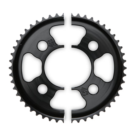 MPD 48 Tooth Quarter Midget Axle Sprocket - 2.75 in Bolt Pattern - Black