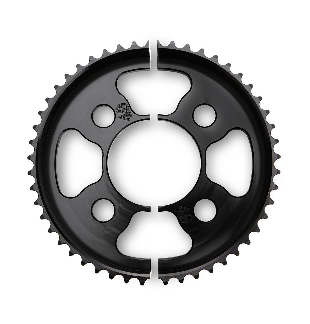 MPD 49 Tooth Quarter Midget Axle Sprocket - 2.75 in Bolt Pattern - Black