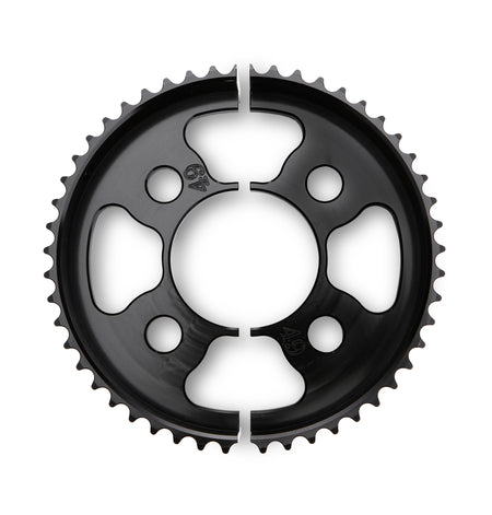 MPD 49 Tooth Quarter Midget Axle Sprocket - 2.75 in Bolt Pattern - Black