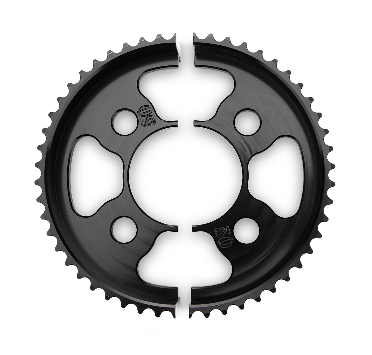 MPD 50 Tooth Quarter Midget Axle Sprocket - 2.75 in Bolt Pattern - Black